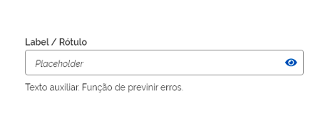 Input component