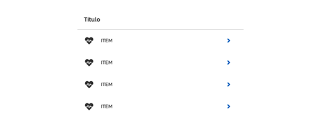 List component
