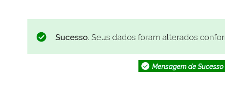 Message component